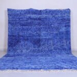 Moroccan rug Blue