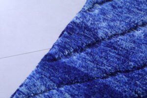 Moroccan rug Blue