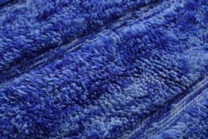 Moroccan rug Blue