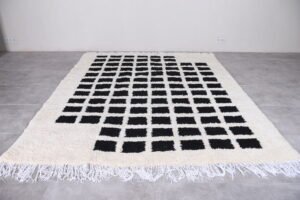 Moroccan checkered rug