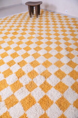 Moroccan rug checkered