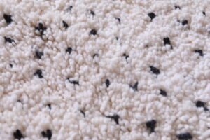 Moroccan dot rug