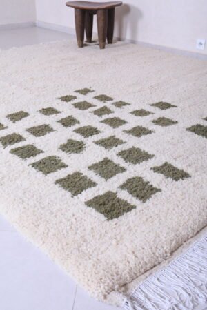 Moroccan checkered rug