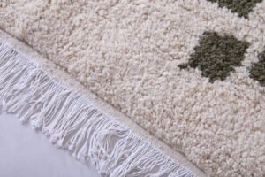 Moroccan checkered rug
