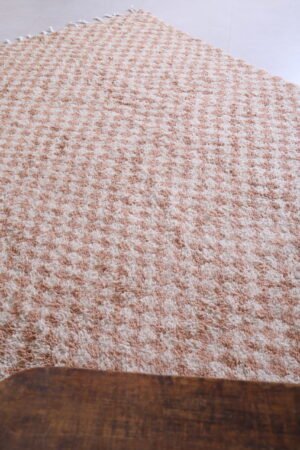 Checkered Moroccan rug