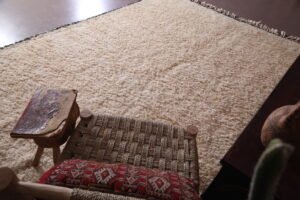 Moroccan Ivory rug