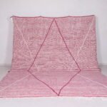 Moroccan pink rug