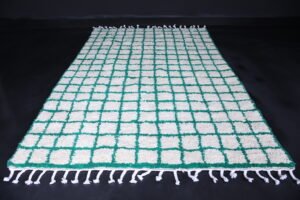 Moroccan grid rug