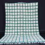 Moroccan grid rug