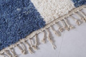 Moroccan checkered rug
