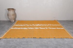 Moroccan rug yellow