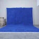 Moroccan rug blue