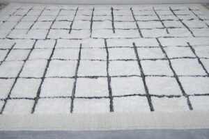 Beni ourain rug hand knotted