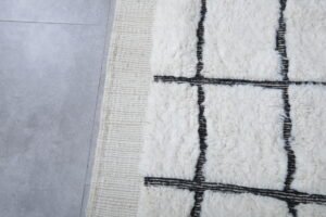 Beni ourain rug hand knotted