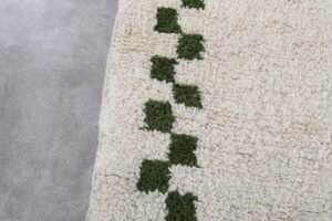 Green Checkerboard in border
