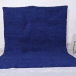 Moroccan rug blue