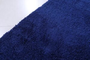 Moroccan rug blue