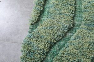 Moroccan rug Green