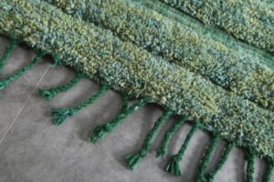 Moroccan rug Green