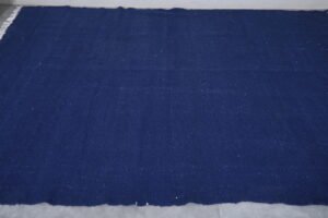 Custom Moroccan rug Blue