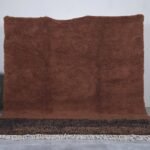 Moroccan rug brown