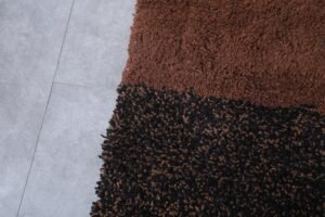 Moroccan rug brown