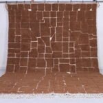 Moroccan rug Brown