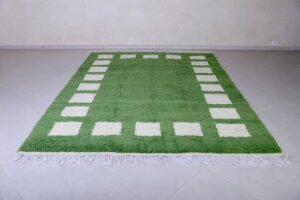 Moroccan rug green