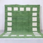 Moroccan rug green