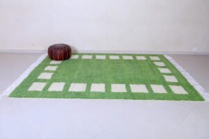 Moroccan rug green