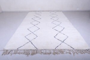 Beni ourain rug white