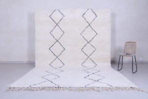 Beni ourain rug white