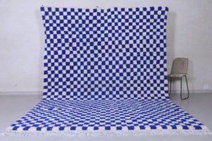 Checkered Blue rug