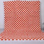 Checkered Moroccan rug