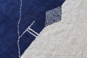 Moroccan Blue rug