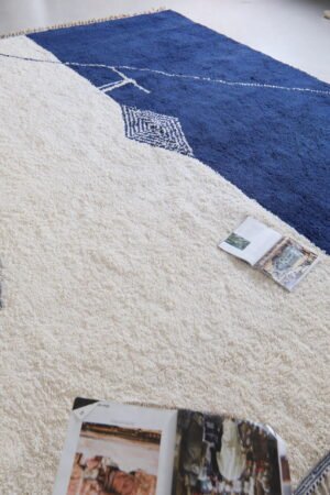Moroccan Blue rug