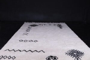 Handmade Beni ourain rug