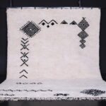 Handmade Beni ourain rug