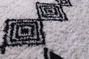 Handmade Beni ourain rug