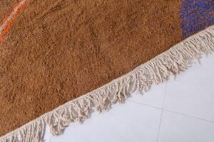 Moroccan rug Brown