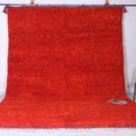 Moroccan red rug