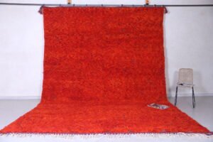 Moroccan red rug
