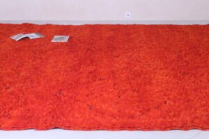 Moroccan red rug