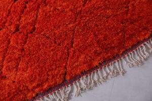 Moroccan red rug