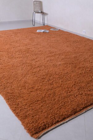 Moroccan terracotta rug