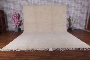 Moroccan rug white