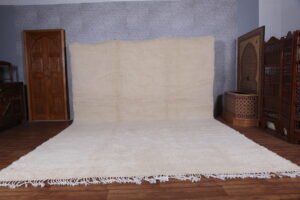 Moroccan rug white